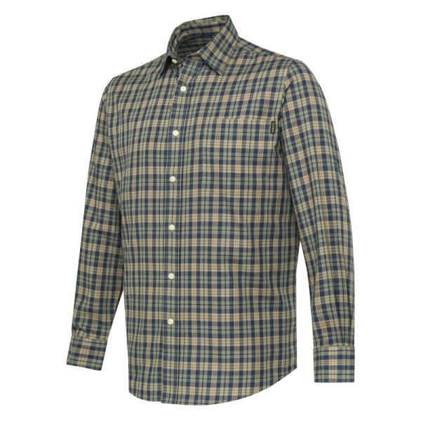 Bryggen ing - Blue & Sand Check