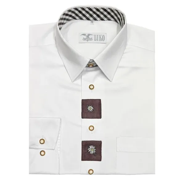 LUKO férfi hosszú ujjú ing  232101 - SLIM FIT