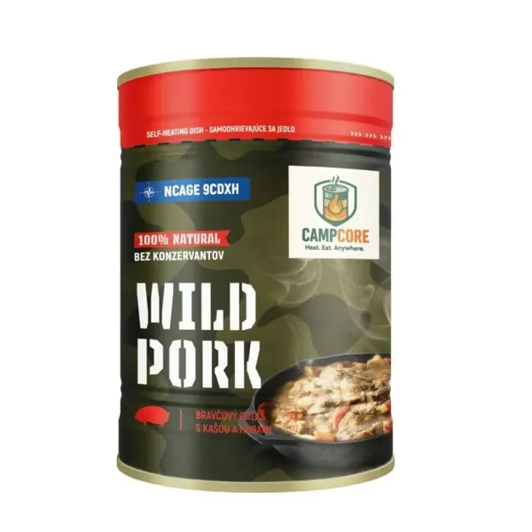 Konzerv Wild Pork CampCore® / önmelegedő