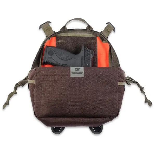 Integrator - hátizsák mellényhez, barna