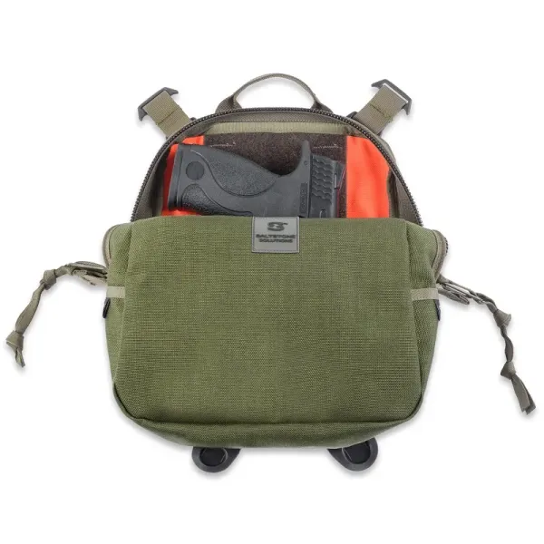 Integrator - hátizsák mellényhez, zöld